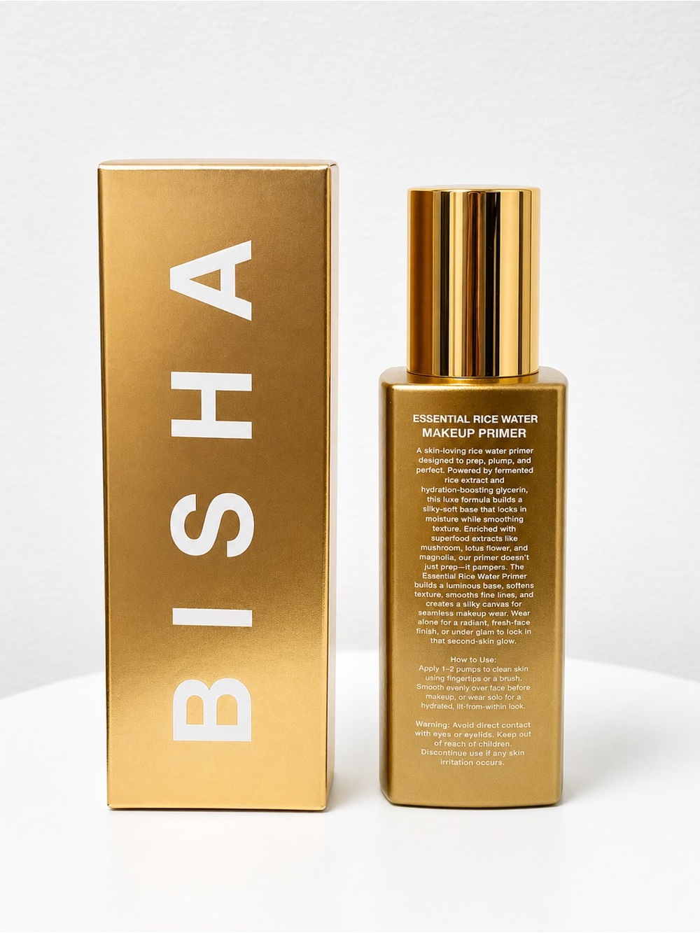 ISH Gold Essential Rice Water Makeup Primer - Picture 2 of 3